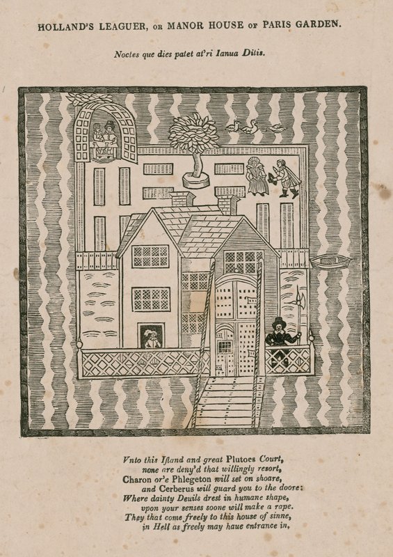 Hollands Leaguer o Manor House de Paris Garden, Londres de English School