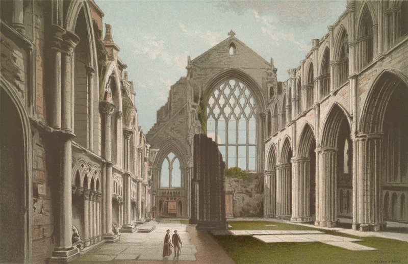 Capilla de Holyrood Edimburgo de English School