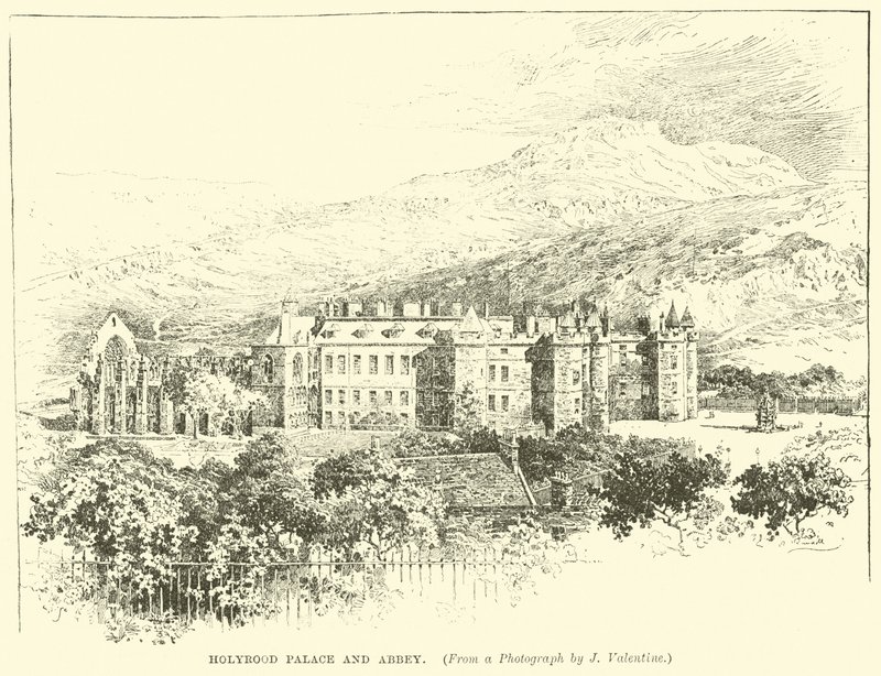 Palacio y Abadía de Holyrood de English School