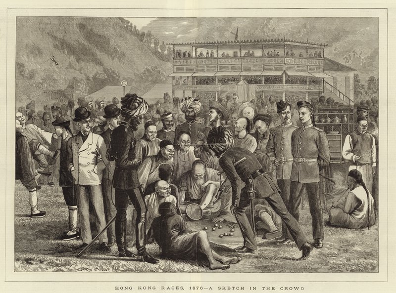 Carreras de Hong Kong en 1876 de English School