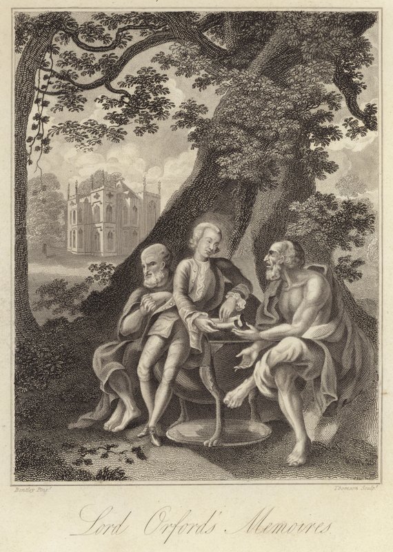 Horace Walpole, historiador, autor y político inglés de English School