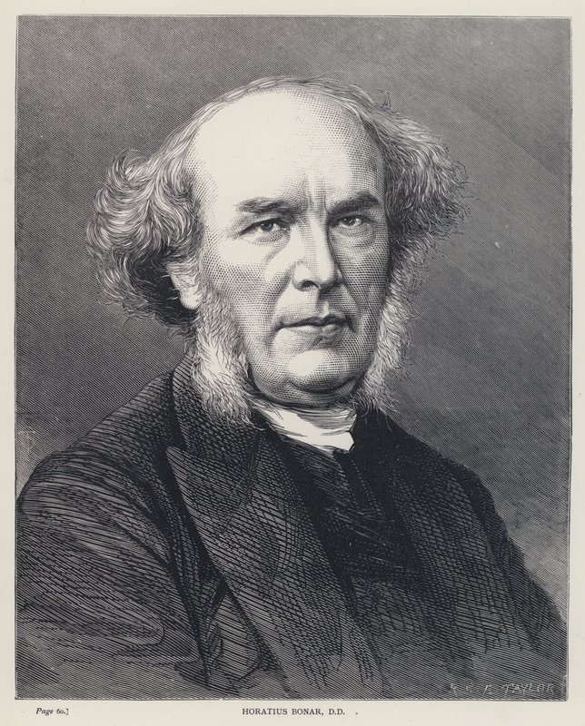 Horatius Bonar, DD (grabado) de English School