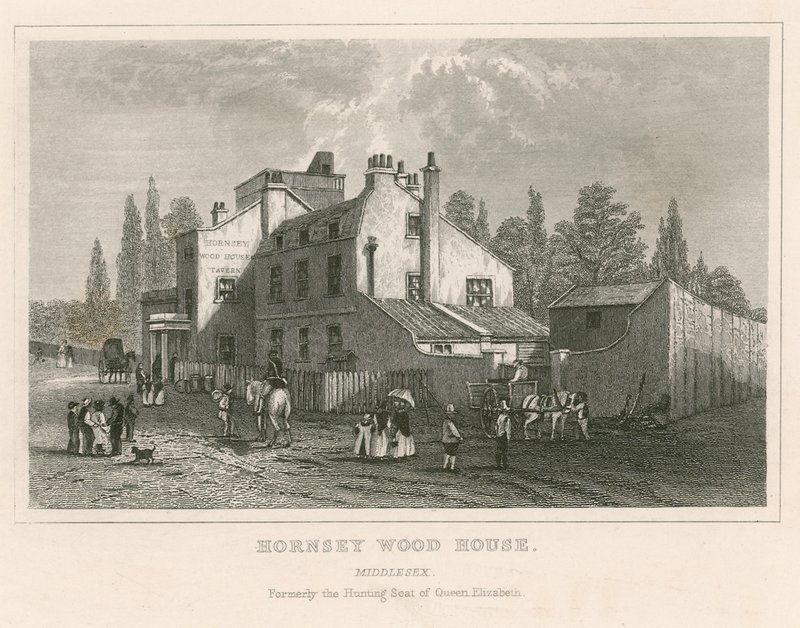 Taberna Hornsey Wood House, Londres de English School