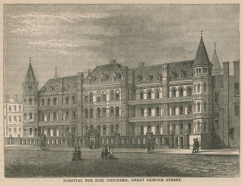 Hospital para Niños Enfermos, Great Ormond Street, Londres de English School