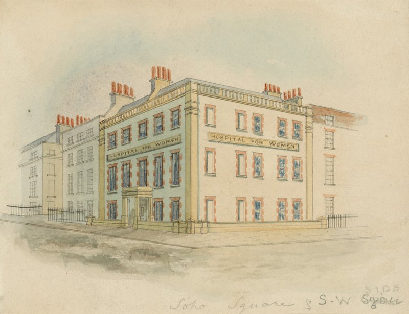 Hospital para Mujeres, Soho Square, Londres de English School