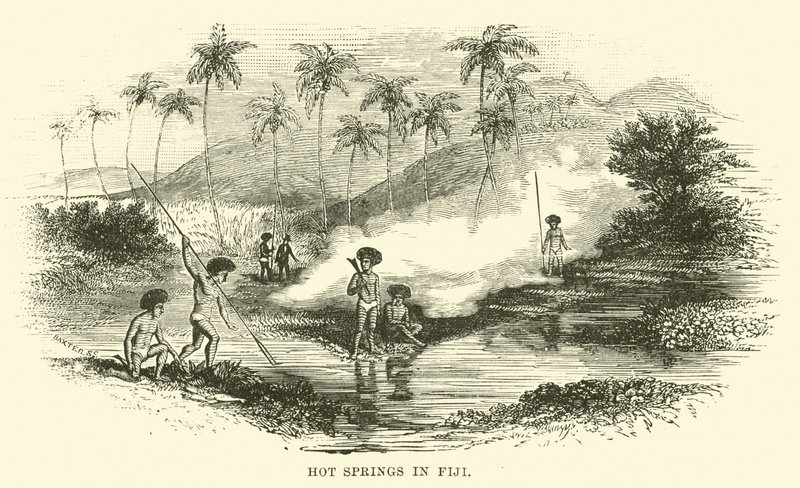Aguas termales en Fiji de English School