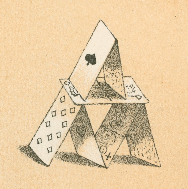 Casa de cartas de English School