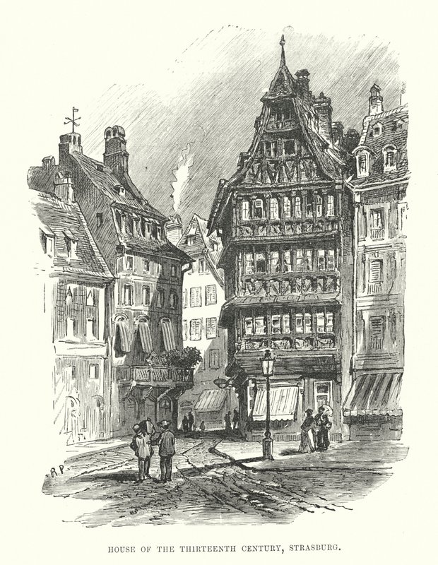 Casa del Siglo XIII, Estrasburgo de English School