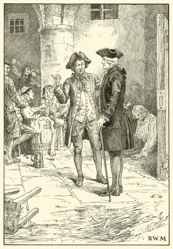 Howard en su inspección de prisiones de English School