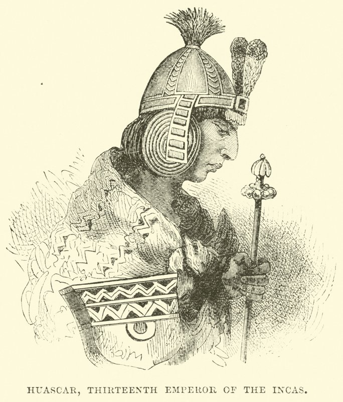 Huascar, Decimotercer Emperador de los Incas de English School