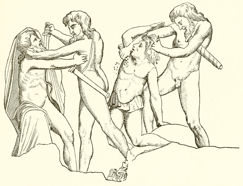 Sacrificios Humanos de English School