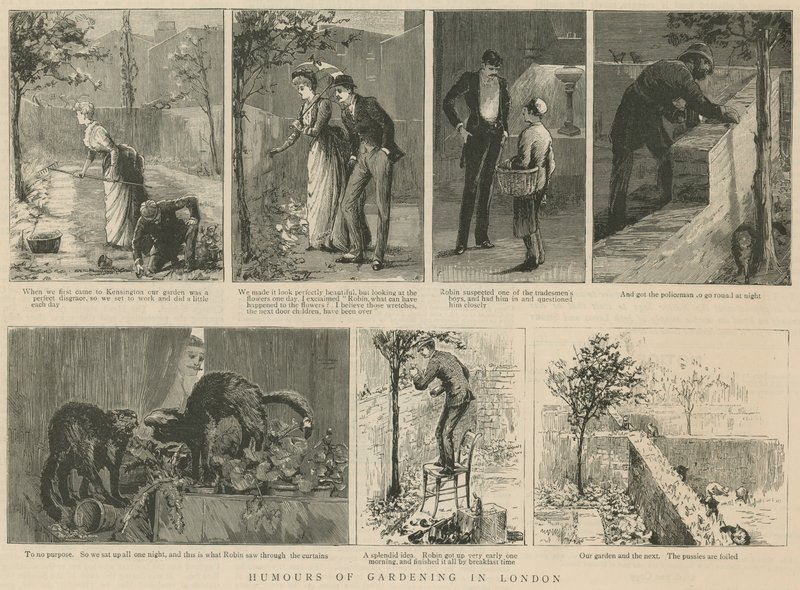 Humores de la Jardinería en Londres de English School
