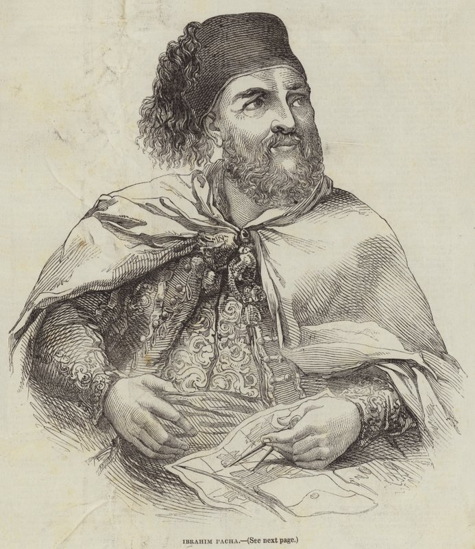 Ibrahim Pacha (grabado) de English School