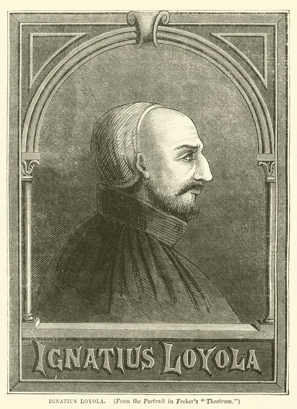 Ignacio de Loyola (grabado) de English School
