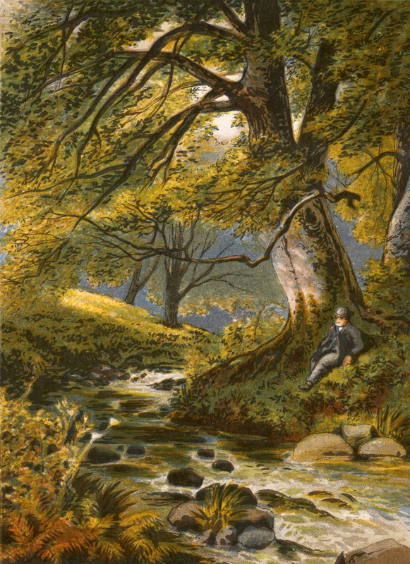 Ilustración para la Elegía de Gray de English School