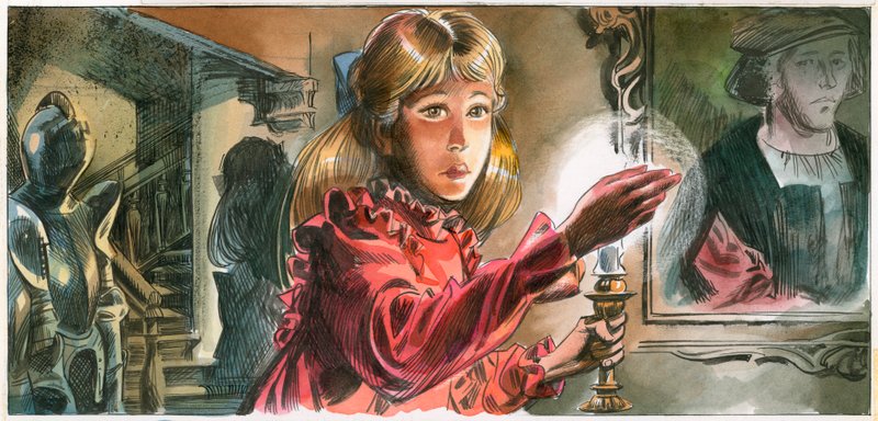 Ilustración para El jardín secreto de English School