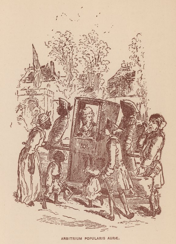 Ilustración para Los virginianos de Thackeray de English School
