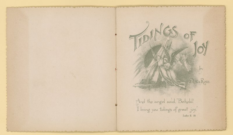 Ilustración para Tidings Of Joy de Dora Ross de English School