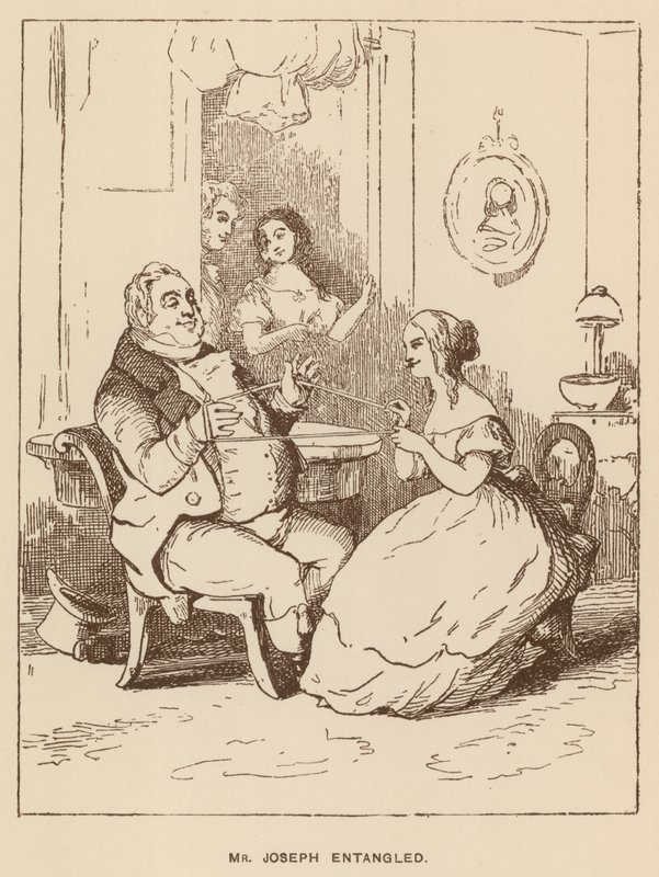 Ilustración para Vanity Fair de Thackeray de English School