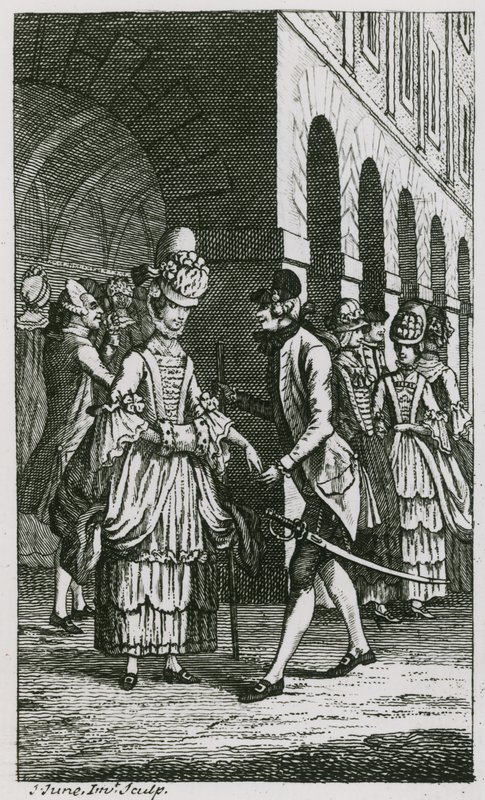 Ilustración en la Lista de Harris, edición de 1773 de English School
