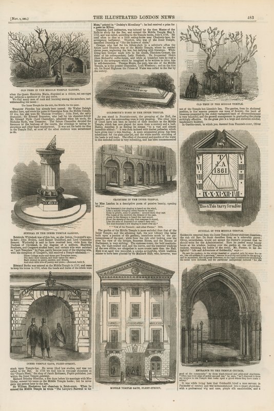 Ilustraciones de Temple de English School