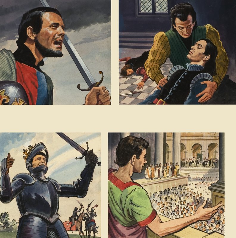 Imágenes de Shakespeare de English School