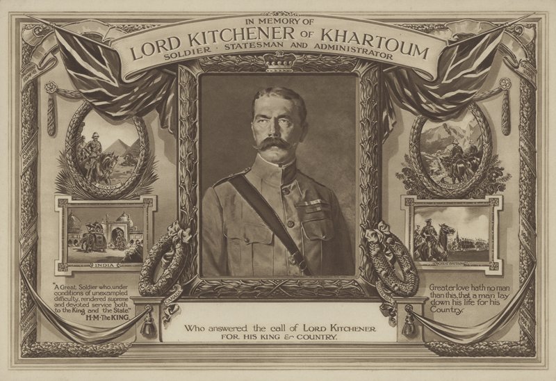 En memoria de Lord Kitchener de Jartum de English School