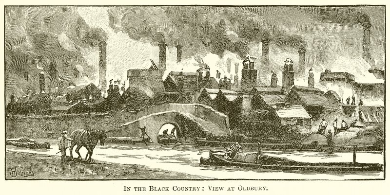 En el País Negro: Vista en Oldbury de English School