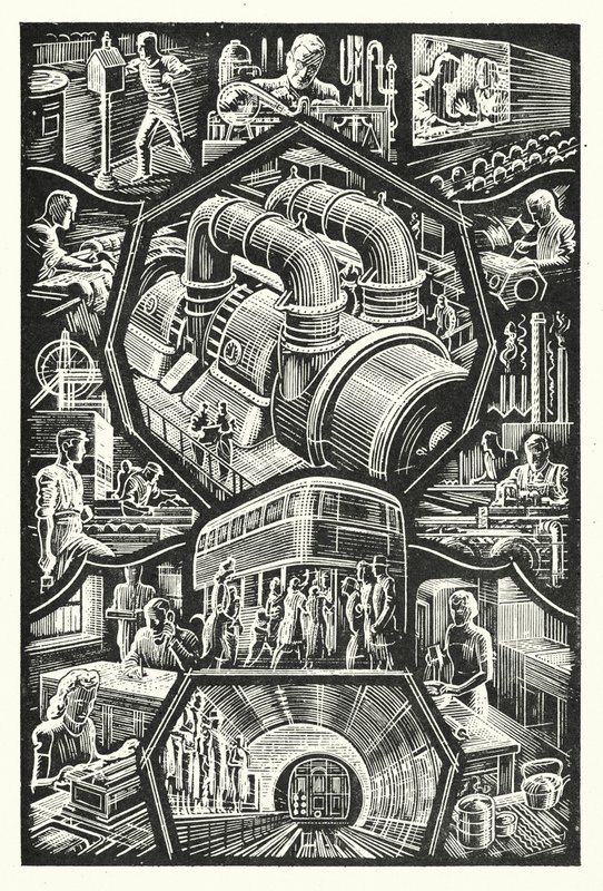 Industria (litografía) de English School
