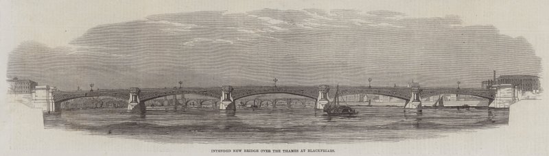 Nuevo puente previsto sobre el Támesis en Blackfriars de English School