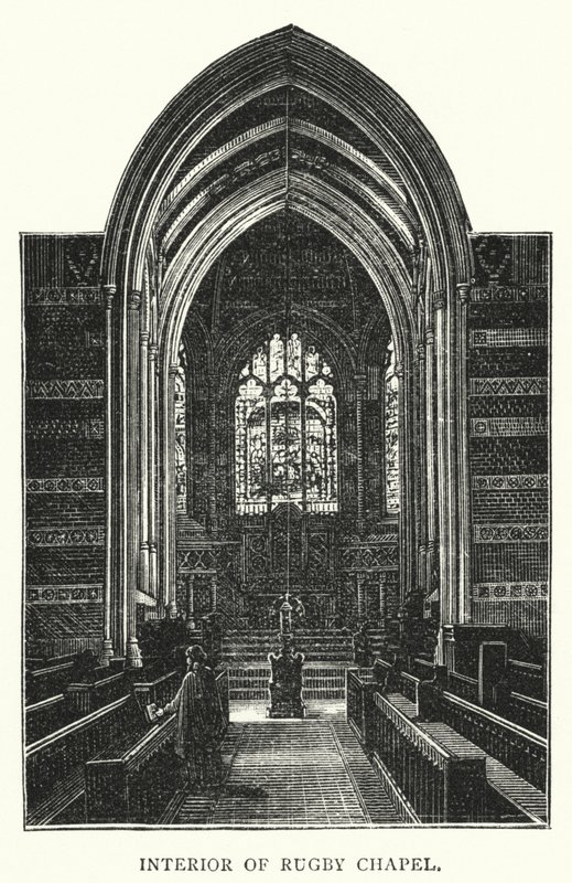 Interior de la Capilla de Rugby de English School