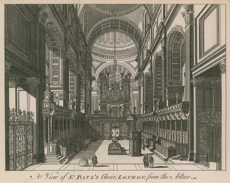 Interior de la Catedral de San Pablo de English School