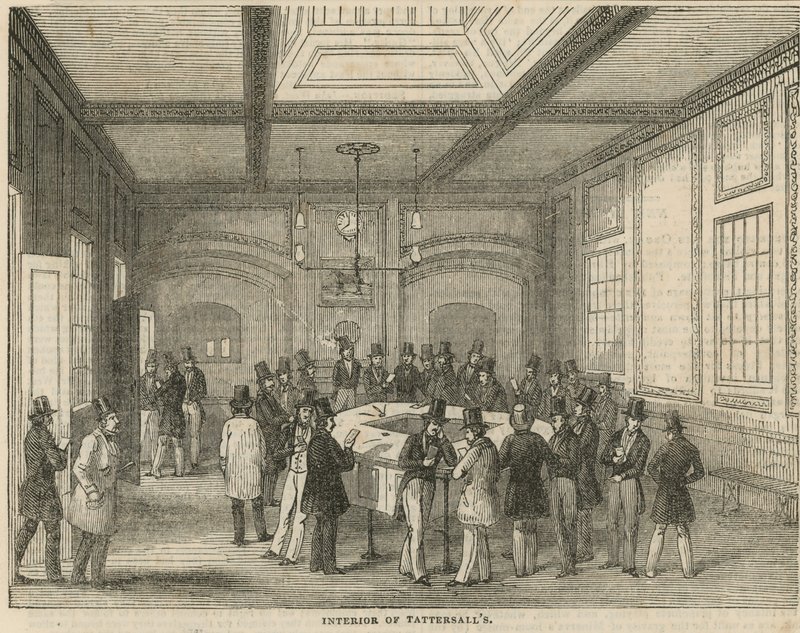 Interior de Tattersalls de English School