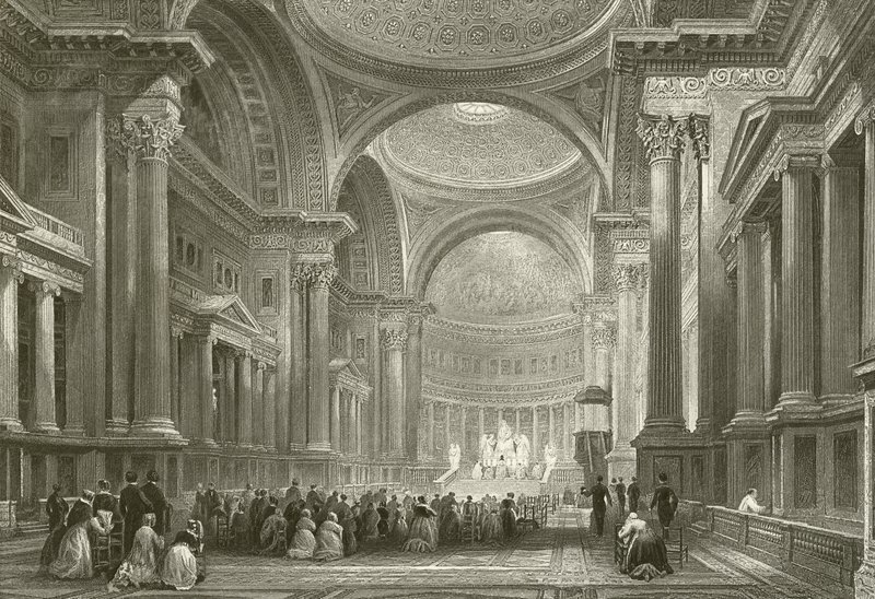 Interior de La Madeleine - París de English School