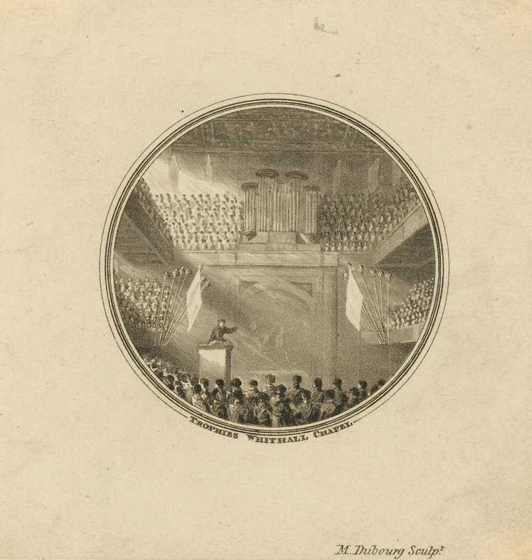 Interior de la Capilla de Whitehall de English School