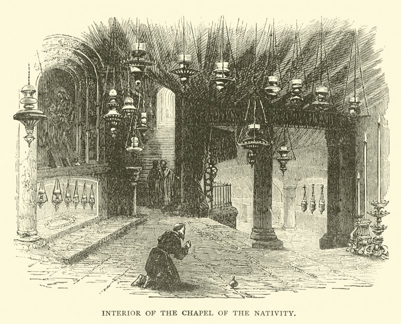 Interior de la Capilla de la Natividad de English School
