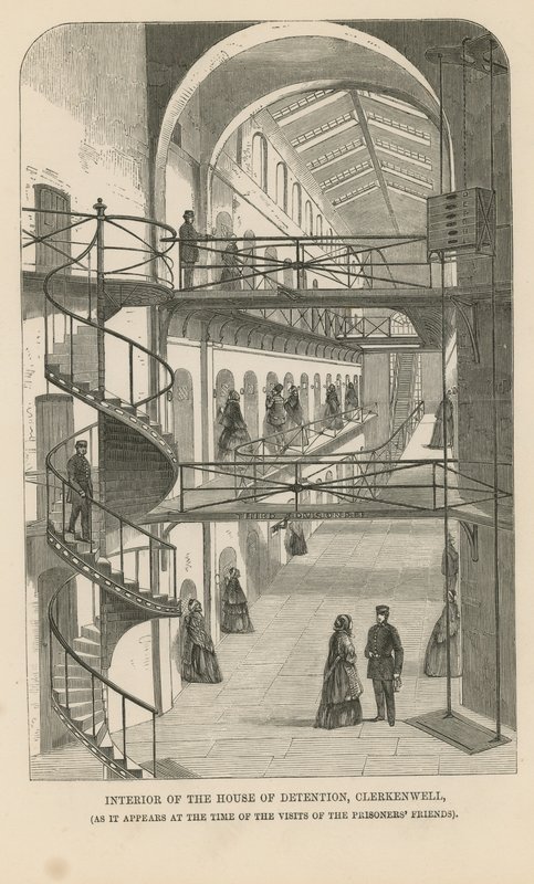 Interior de la Casa de Detención de English School