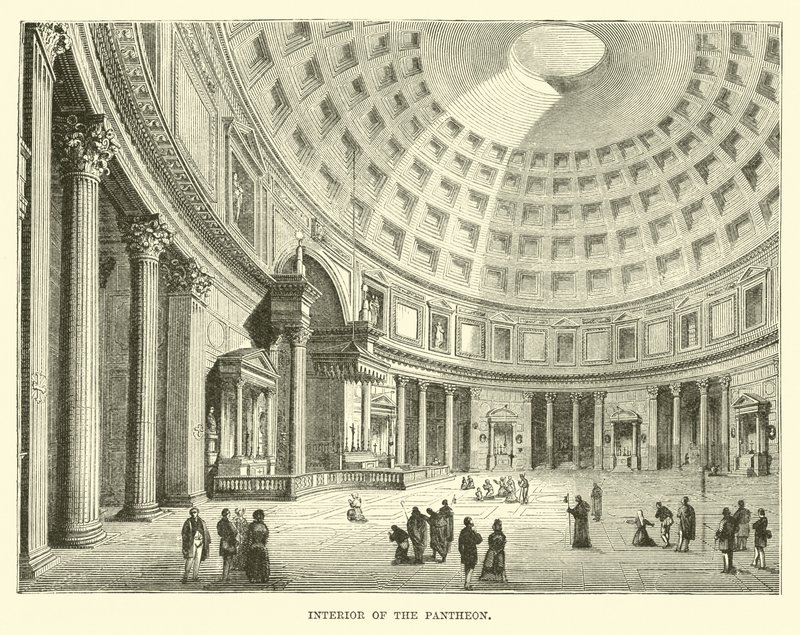 Interior del Panteón de English School