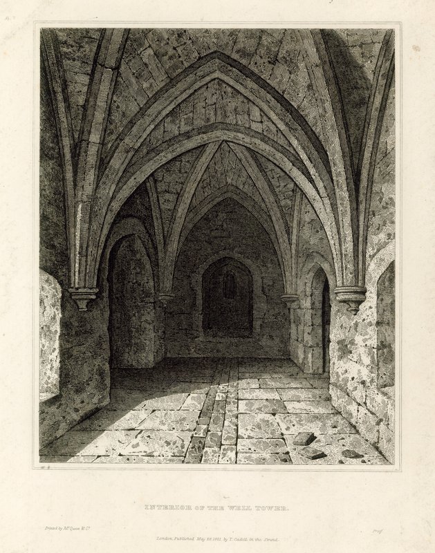 Interior de la Torre del Pozo de English School