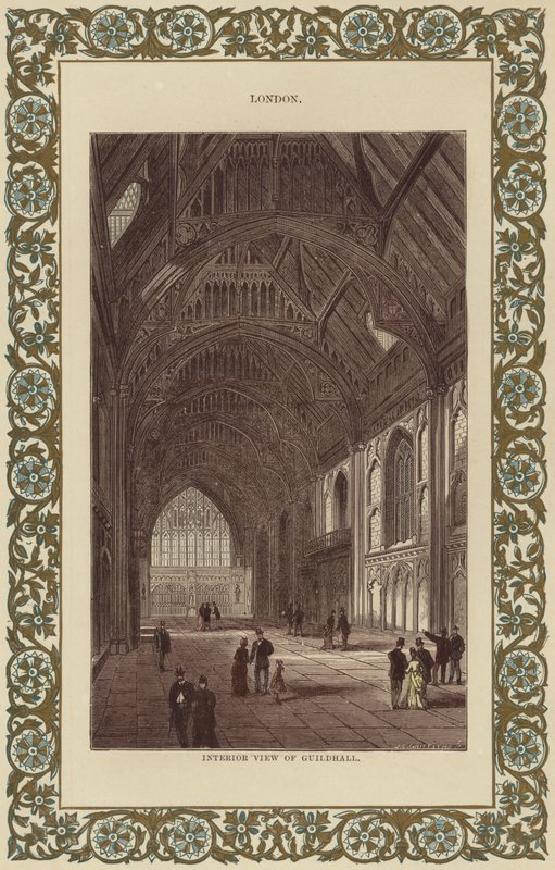 Vista interior del Guildhall de English School