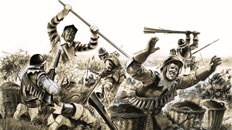 En la batalla: el triunfo final de Oliver Cromwell de English School