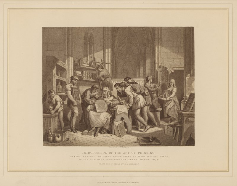 Introducción del arte de la impresión de English School