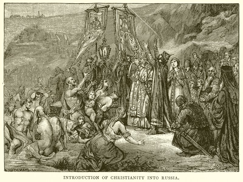 Introducción del cristianismo en Rusia de English School