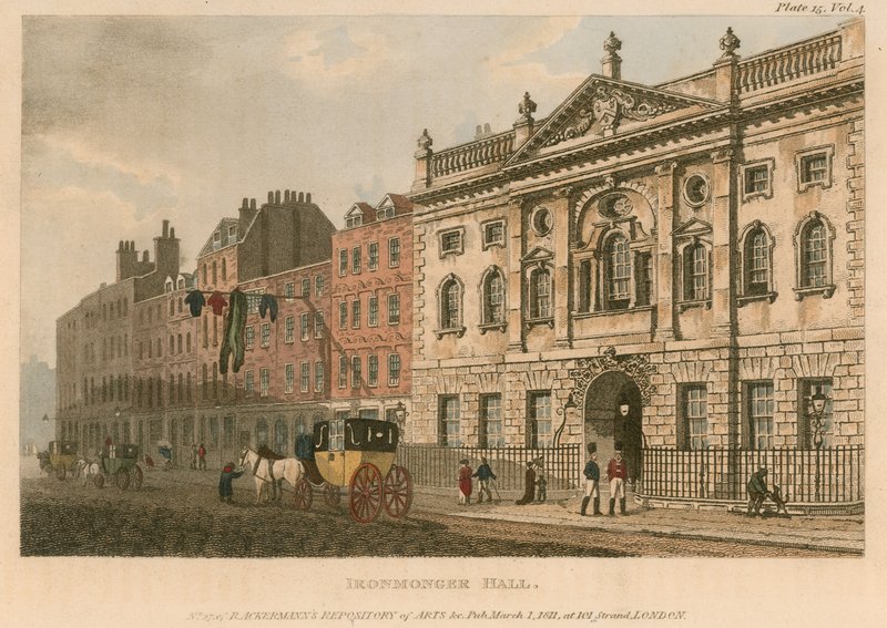 Ironmongers Hall, Londres de English School