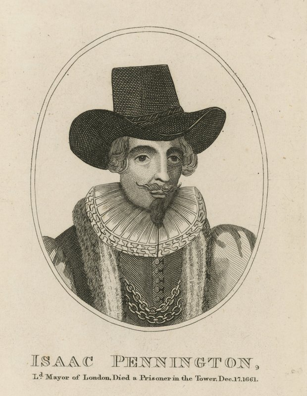 Isaac Pennington, Alcalde de Londres de English School