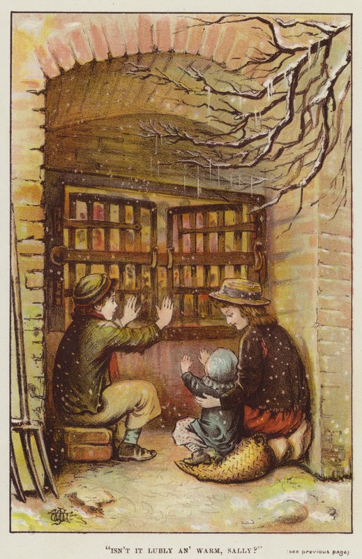 "¿No está encantador y cálido, Sally?" de English School