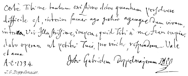 J G Doppelmaier de English School