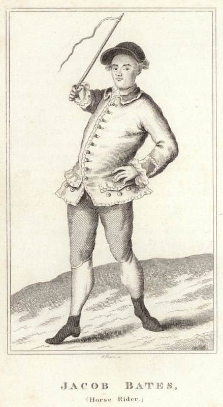 Jacob Bates, Jinete de English School