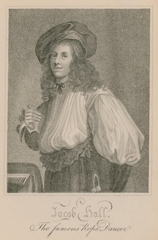 Jacob Hall, el famoso bailarín de cuerda de English School