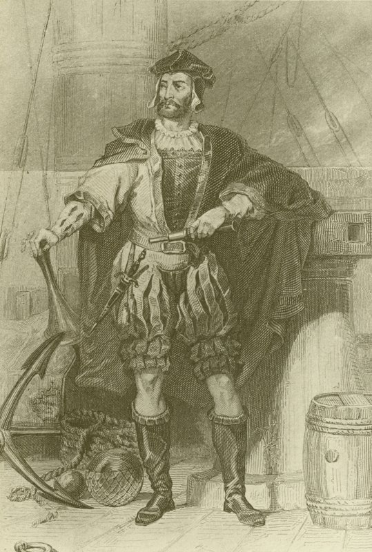 Jacques Cartier (1494-1557), explorador francés de English School